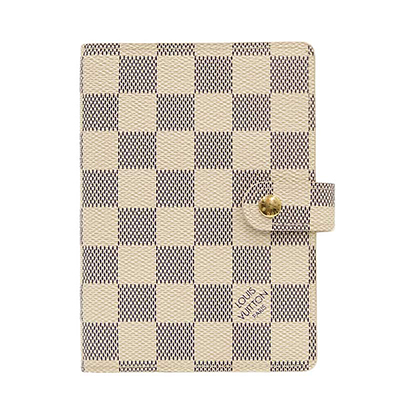 ルイヴィトン アクセサリー LOUIS VUITTON アジェンダPM ダミエ・アズール 手帳カバー ホワイト 白 R20706 メンズ レディース