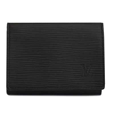 LOUIS VUITTON ルイ ヴィトン アンヴェロップカルトドゥヴィジット エピ、ノワール M60652