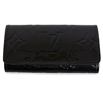 ルイヴィトン LOUIS VUITTON 4連キーケース ミュルティクレ4 ヴェルニ アマラントM93517