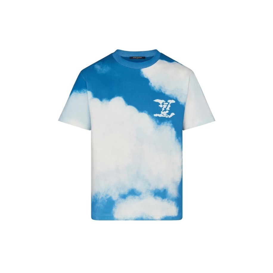 ルイヴィトン Louis Vuitton クラウド プリントTシャツ 1A89U5