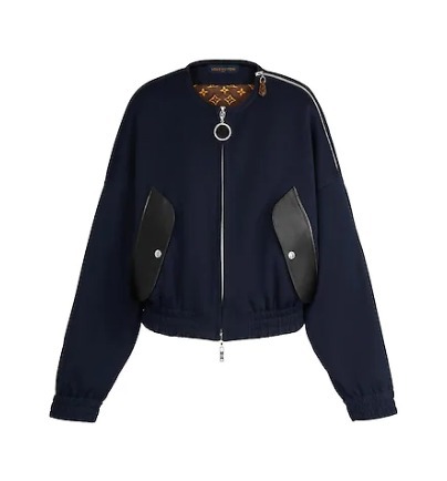ルイヴィトン Louis Vuitton ボンバージャケット キルティング 1A61E3