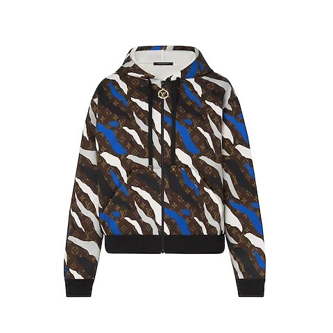 ルイヴィトン LOUIS VUITTON 1A7STW ジップアップフーディ 