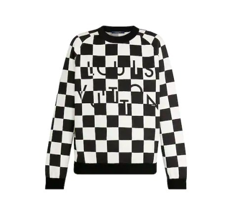 ルイヴィトン LOUIS VUITTON ダミエスウェットシャツ 1A61JG