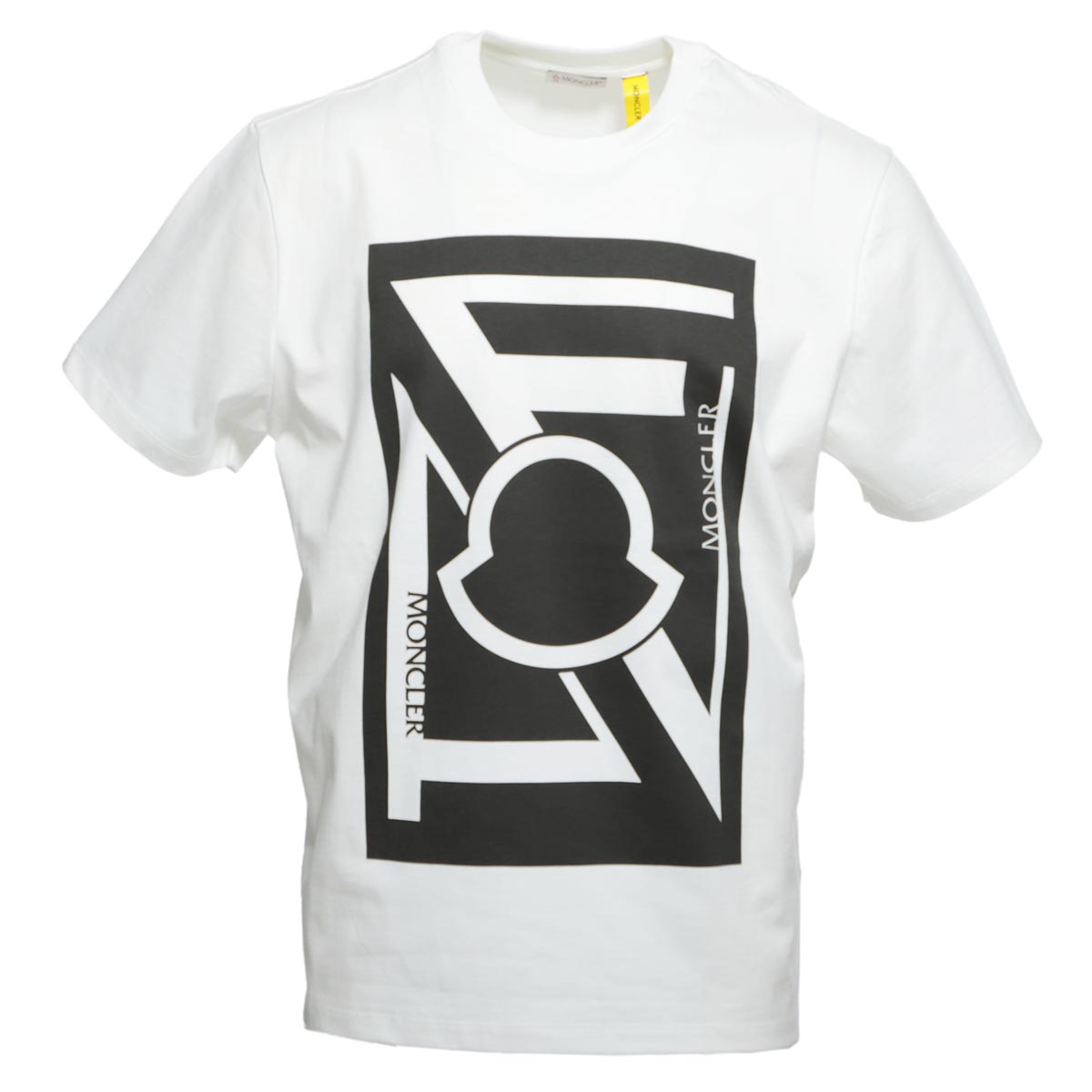 モンクレール MONCLER クルーネックTシャツ ホワイト メンズ プレゼント ギフト コラボ 8003250 809e3 090 MONCLER GENIUS 5 CRAIG GREEN クレイグ グリーン