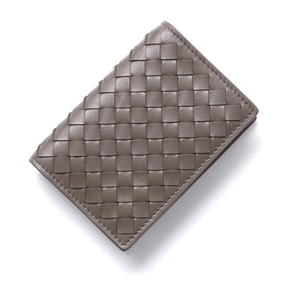 BOTTEGA VENETA カードケース 名刺入れ VN スティール ブラウン系 120701 v4651 2905 メンズ＆レディース
