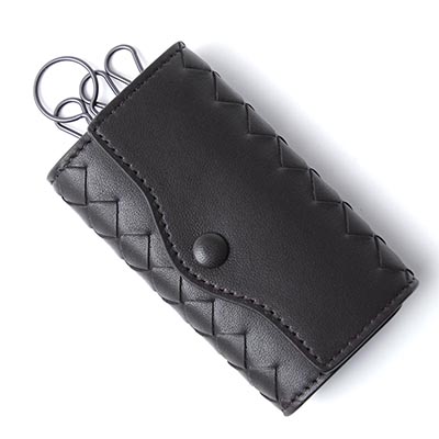 ボッテガヴェネタ BOTTEGA VENETA キーケース NAPPA エスプレッソ ブラウン系 339336 v001n 2006 メンズ＆レディース