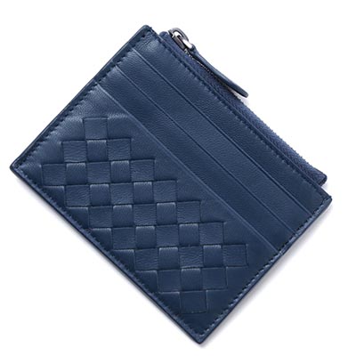 ボッテガヴェネタ BOTTEGA VENETA カードケース NAPPA パシフィック ブルー系 367004 v001n 4111s メンズ＆レディース