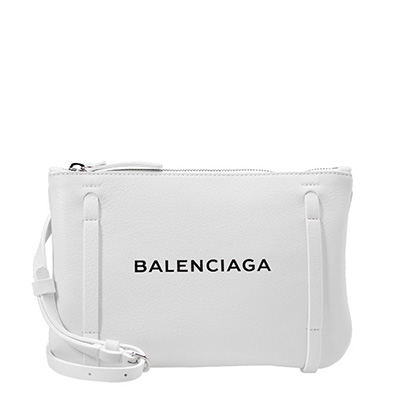 バレンシアガ BALENCIAGA バッグ レディース ショルダーバッグ ホワイト EVERYDAY POUCH STRAP [エブリデイ] 500979 D6W2N 9060