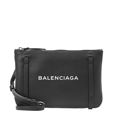 バレンシアガ  BALENCIAGA バッグ レディース ショルダーバッグ ブラック 黒 EVERYDAY POUCH STRAP [エブリデイ] 500979 D6W2N 1000