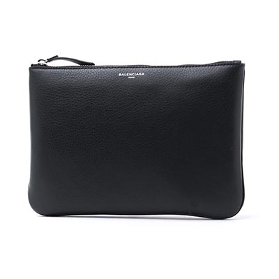 バレンシアガ BALENCIAGA クラッチバッグ ブラック レディース ギフト プレゼント レザー 本革 ポーチ  EVERYDAY エブリデイ VEAU 516358 d6w1n 1000​