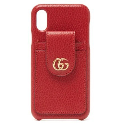 GUCCI グッチ グレインレザー iPhone X、XR、XS、XS max ケース 603758 H23B0 9966