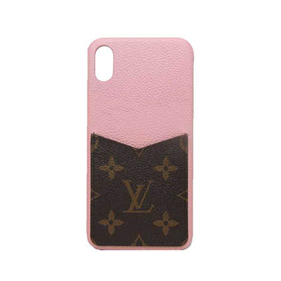 LOUIS VUITTON モバイルアクセサリー M68895 モノグラム IPHONE・バンパー X/XR/XS/XS MAX iphoneケース ブラウン系×ピンク系
