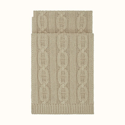エルメスマフラー HERMES ニットマフラー トリ マイヨン 男女OK カシミヤ H393762T 04