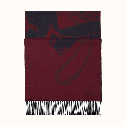 エルメス HERMES マフラー ズアヴとドラゴン リミックス カシミヤ H393555T 01