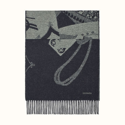 エルメス HERMES マフラー ズアヴとドラゴン リミックス カシミヤ H393555T 03