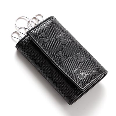 グッチ GUCCI キーケース GG IMPRIMEE ブラック ブラック系 138093 fu49n 1000 メンズ＆レディース