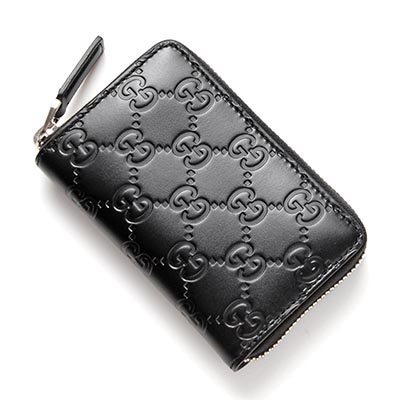 グッチ GUCCI カードケース GUCCISSIMA ブラック ブラック系 255452 cwc1n 1000 レディース