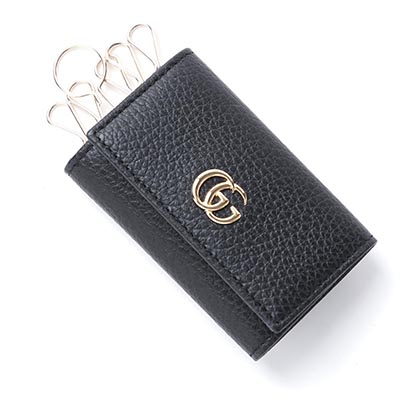 グッチ GUCCI キーケース PETITE MARMONT LEATHER ブラック ブラック系 456118 ca00g 1000 レディース