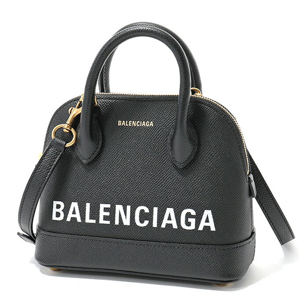 BALENCIAGA バレンシアガ  TOP HANDLE XXS レザー 2way ミニバッグ ショルダーバッグ ポシェット カラー1000 レディース  525050 0OT0M VILLE​