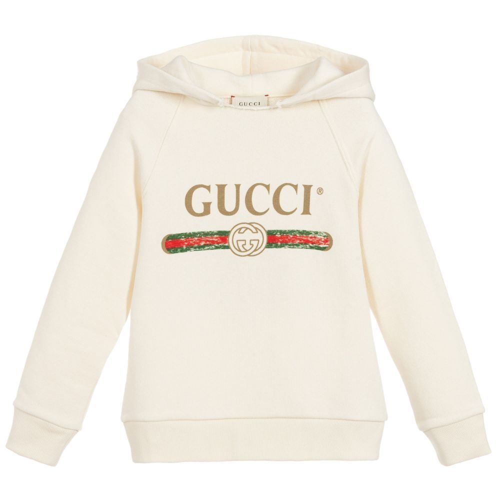 グッチ GUCCI ヴィンテージロゴ入フード付スウェット  ‎475374 XJAPA 3685