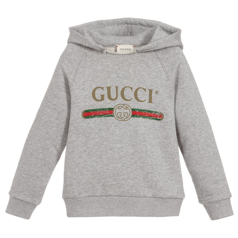 グッチ GUCCI ヴィンテージロゴ入フーディ  ‎475374 XJAPA 2266