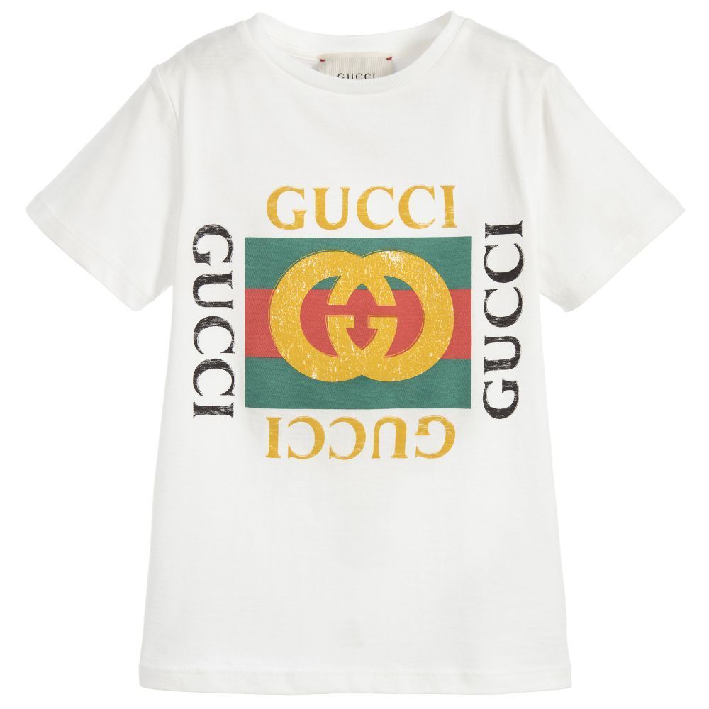 グッチ GUCCI ヴィンテージロゴ入半袖Tシャツ 539080 XJA9C 9124