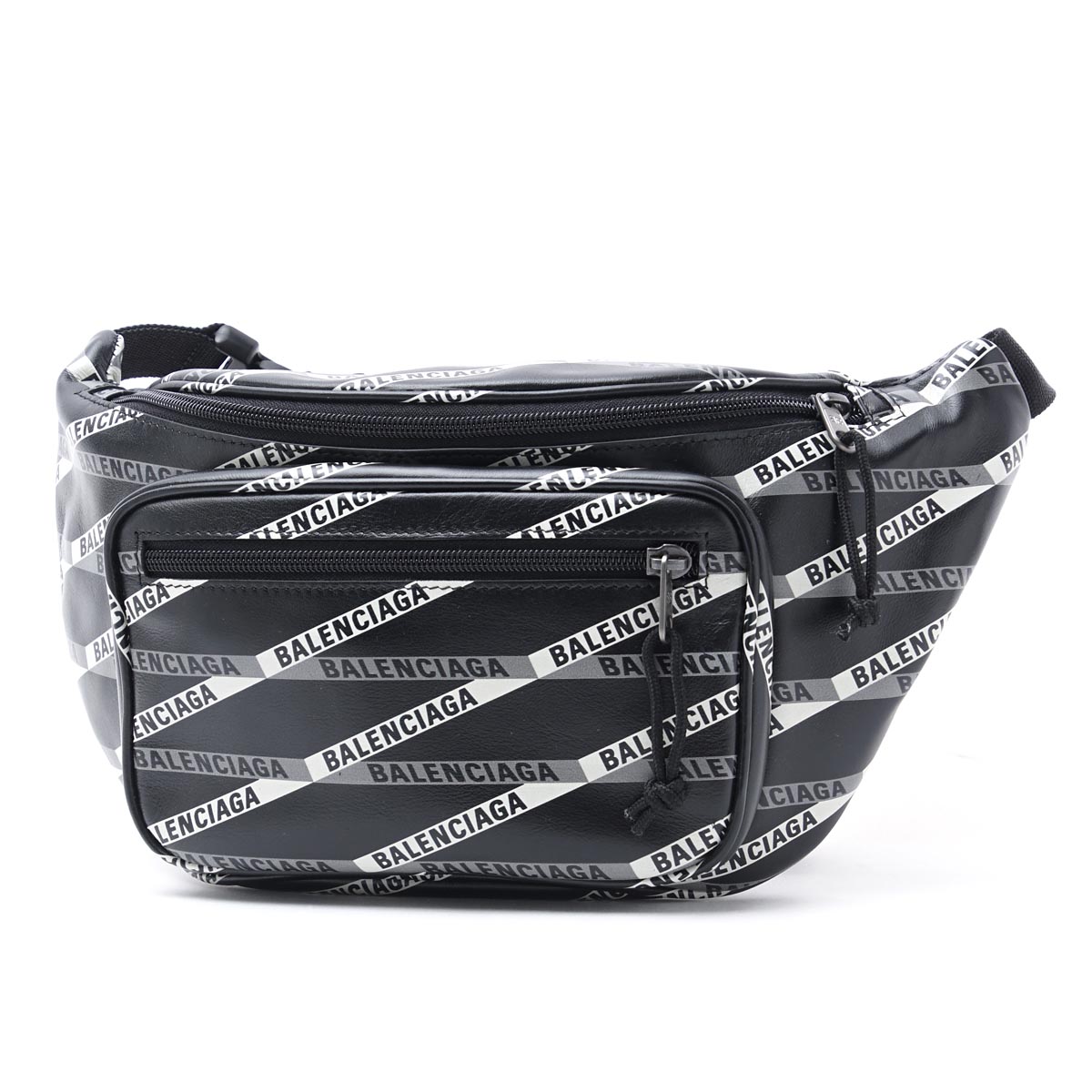 バレンシアガ BALENCIAGA ボディバッグ ベルトバッグ ブラック メンズ ウエストポーチ バッグ モード トレンド  エクスプローラー  529550 0xt25 1073​