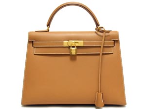 エルメス ケリー 28/32 ナチュラル×ゴールド金具 he-ba-3160