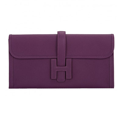 エルメス[HERMES]　ジジェ　デュオ　スイフト　ウルトラヴァイオレット　シルバー金具 he-je-5338