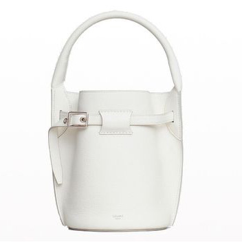 セリーヌ 18724 3A4U 01BC Big Bag Nano Bucket ビッグバッグ ナノ バスケット トートバッグ ショルダーバッグ White レディース