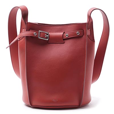セリーヌ ショルダーバッグ レッド レディース ギフト プレゼント レザー 本革 通勤 18334 3a4t 27fx Big Bag ビッグ バッグ