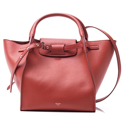 セリーヌ CELINE トートバッグ 2WAY レッド レディース ギフト プレゼント レザー 本革 18331 3a4t 27fx Big Bag ビッグ バッグ