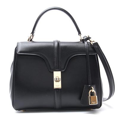 セリーヌ CELINE ハンドバッグ 2WAY ブラック レディース ギフト プレゼント レザー 本革 18800 3bey 38no 16 セーズ SMALL