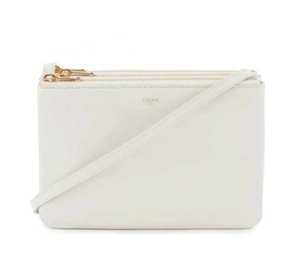 セリーヌ CELINE Trio レザーショルダーバッグ 17145 3eta 28wh