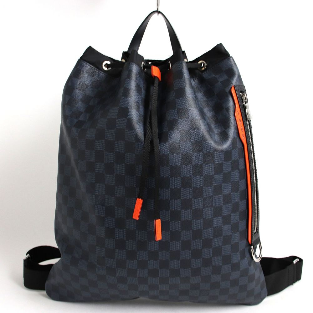 LOUIS VUITTON　ルイヴィトン　N40170　ダミエ・コバルトキャンバス　ジム・バックパック/リュックサック　ネイビー