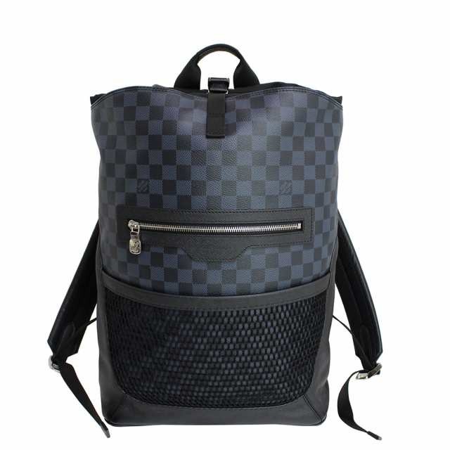 LOUIS VUITTON ルイ ヴィトン ダミエ コバルト マッチポイント タイガレザー バックパック リュックサック リュック N40009