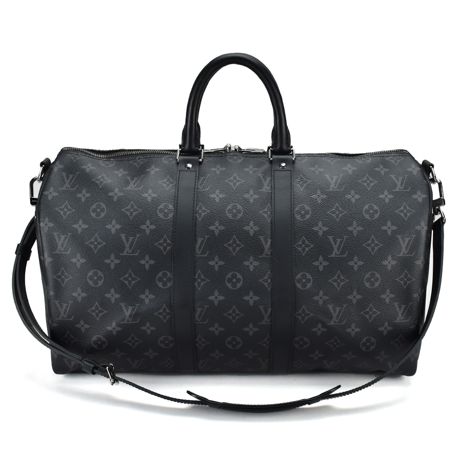 LOUIS VUITTON ルイヴィトン メンズ ボストンバッグ トラベルバッグ キーポル・バンドリエール 45 M40569 ノワール