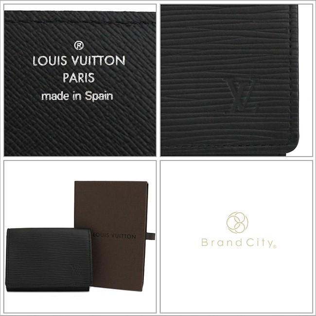 LOUIS VUITTON ルイ ヴィトン アンヴェロップカルトドゥヴィジット エピ、ノワール M60652