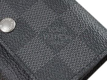  ルイヴィトン キーケース　LOUIS VUITTON　LV　ダミエ・グラフィット　メンズ　6連キーケース　ミュルティクレ6　N62662