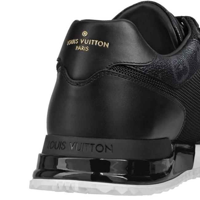 LOUIS VUITTON タイムアウト・ライン スニーカー 黒色 1A87P0