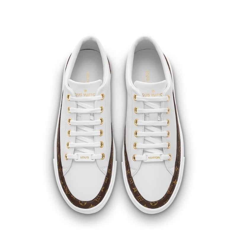 ルイヴィトン Louis Vuitton トレンド 白スニーカー 1A67QA