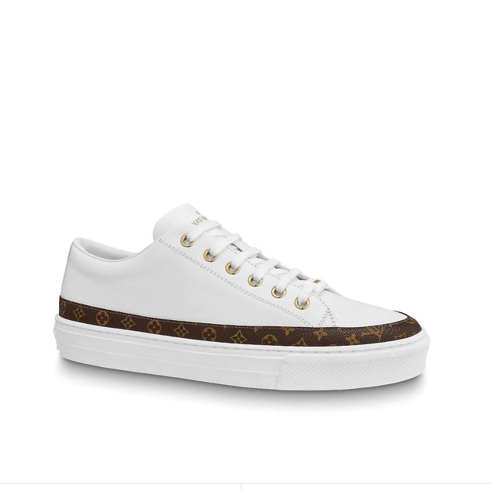 ルイヴィトン Louis Vuitton トレンド 白スニーカー 1A67QA
