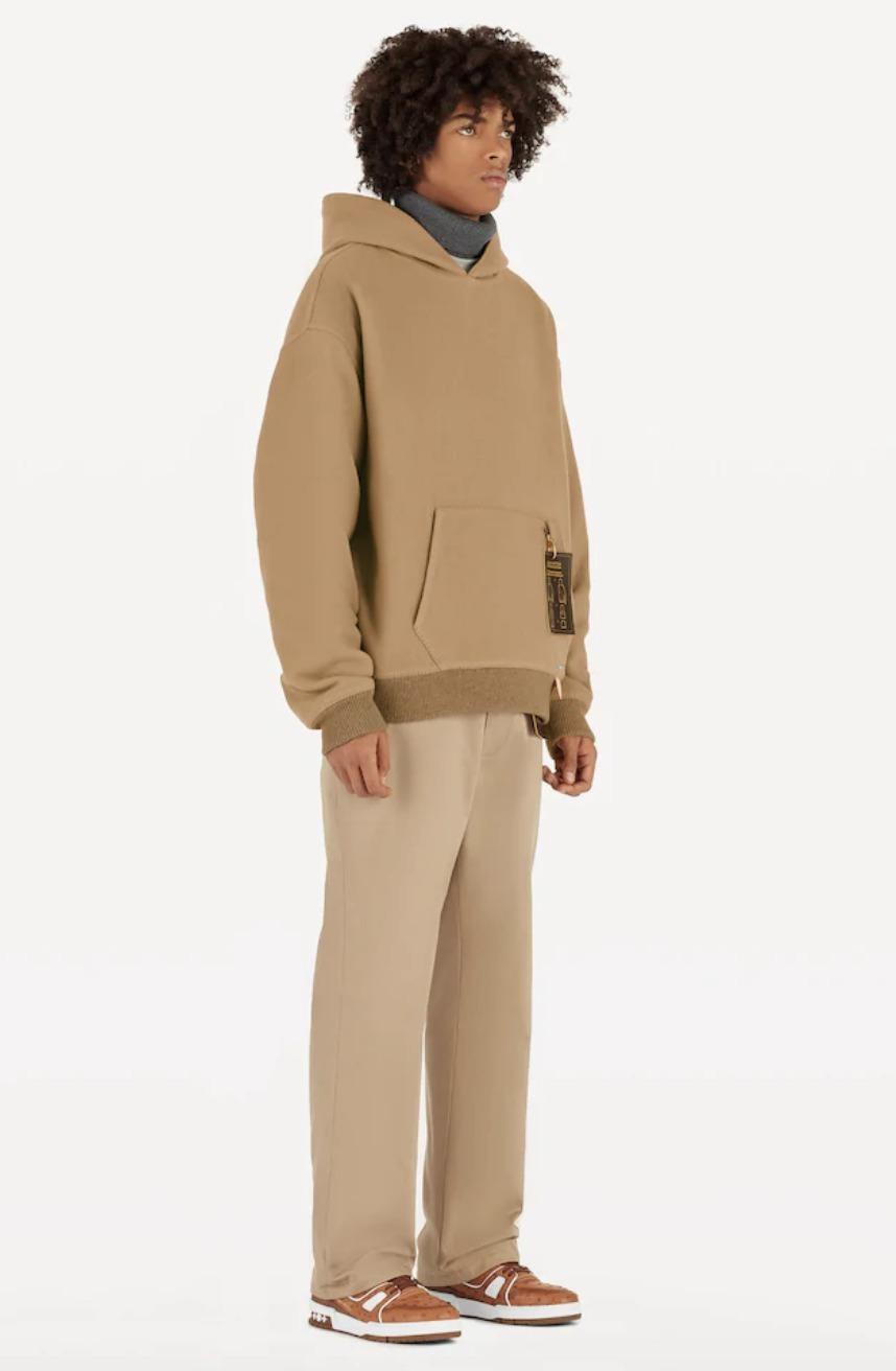 ルイヴィトン  Louis Vuitton ダブルフェイスフーディ ウール  1A5DAY