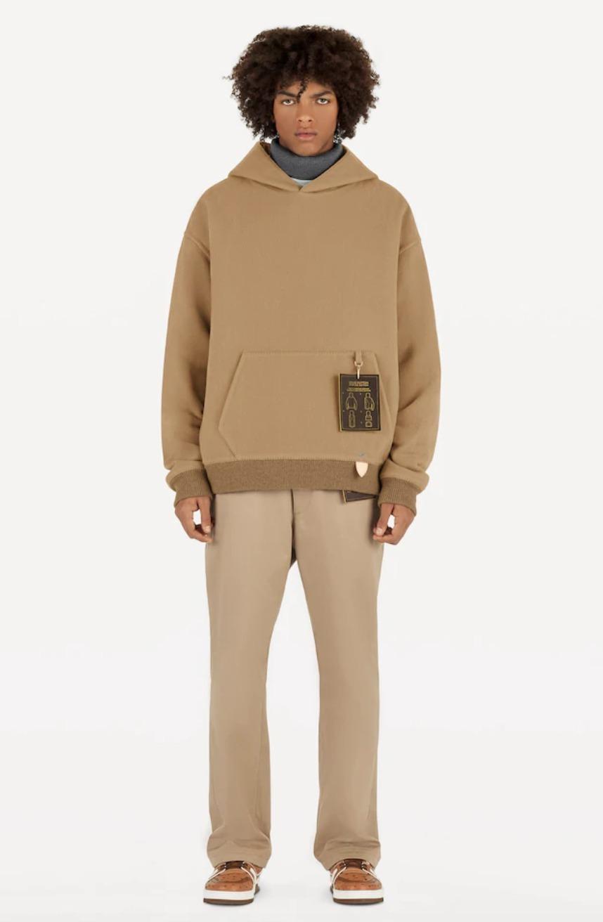 ルイヴィトン  Louis Vuitton ダブルフェイスフーディ ウール  1A5DAY