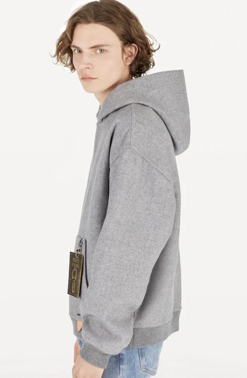 ルイヴィトン Louis Vuitton ダブルフェイスフーディ ウール  1A6DAY
