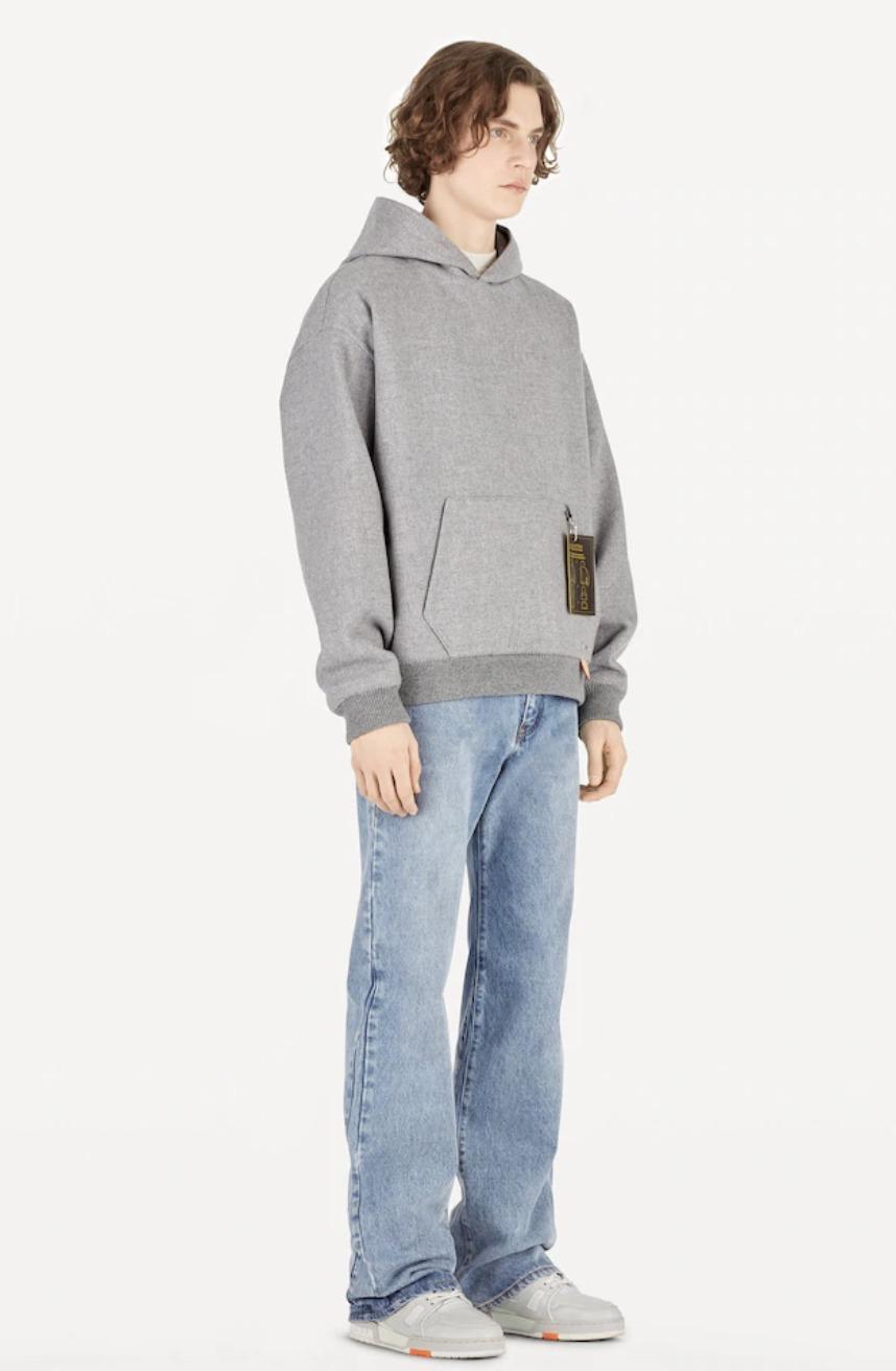 ルイヴィトン Louis Vuitton ダブルフェイスフーディ ウール  1A6DAY