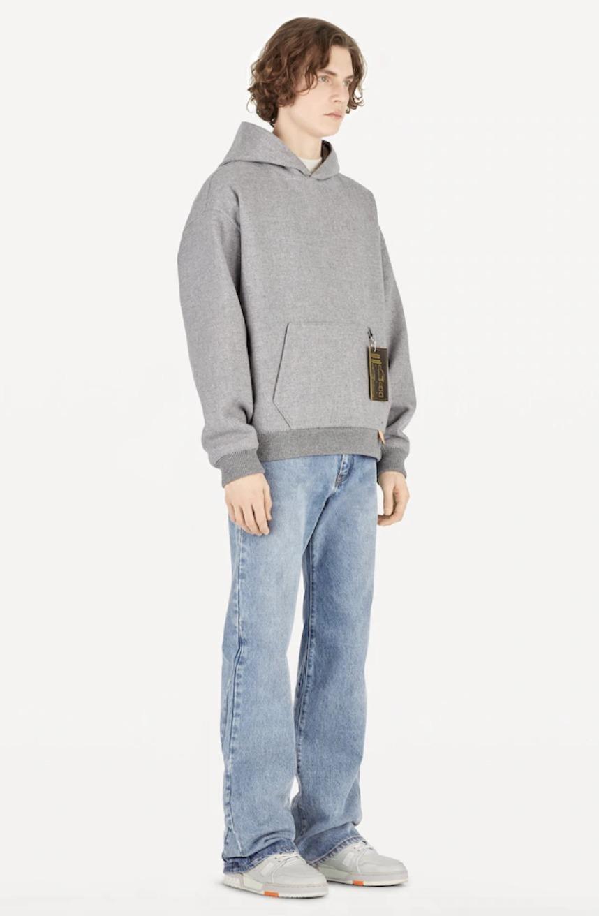 ルイヴィトン Louis Vuitton ダブルフェイスフーディ ウール  1A6DAY