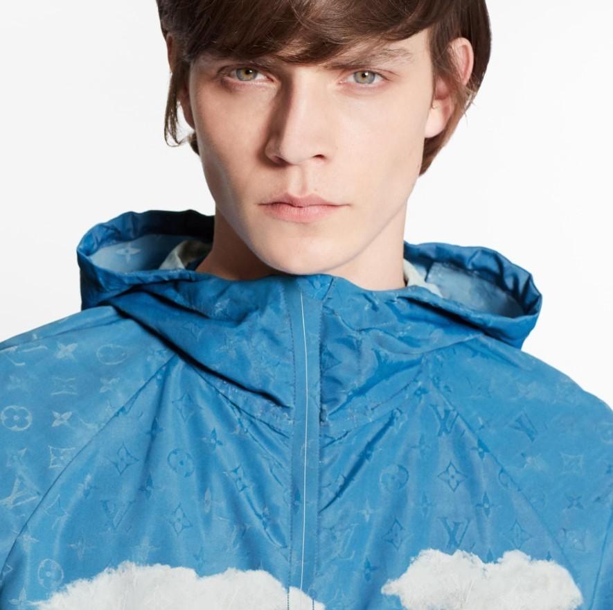 LOUIS VUITTON モノグラムクラウズウィンドブレーカー ナイロン 1A8A7L