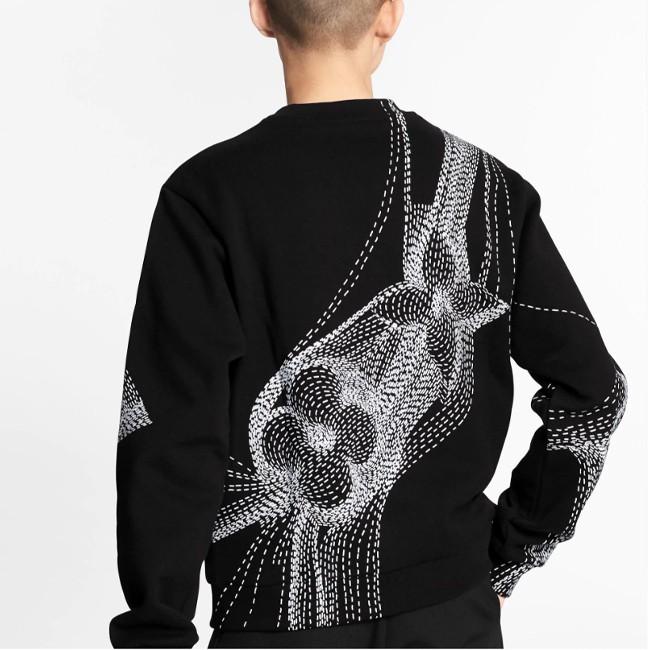 ルイヴィトン Louis Vuitton フラワープリンテッドスウェットシャツ 1A8A79