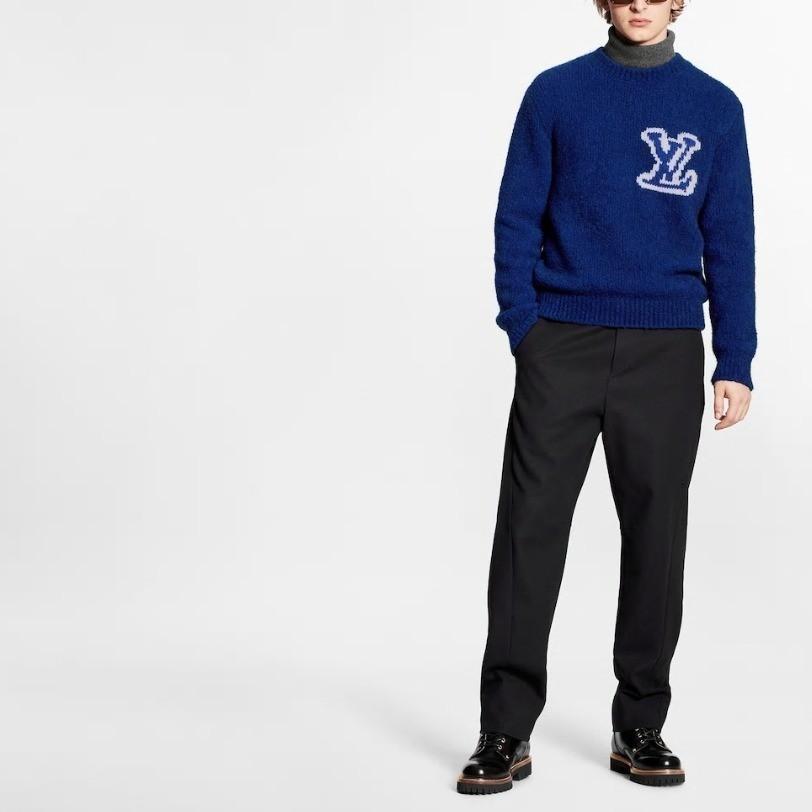 ルイヴィトン Louis Vuitton インタルシアクルーネック 1A7XOH